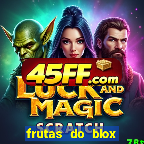 frutas do blox fruits para colorir e imprimir